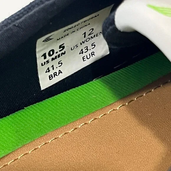 Cariuma  Catiba Men's Pro Skate Shoe Black Canvas and Suede Size  10.5 Low Top - Picture 8 of 10